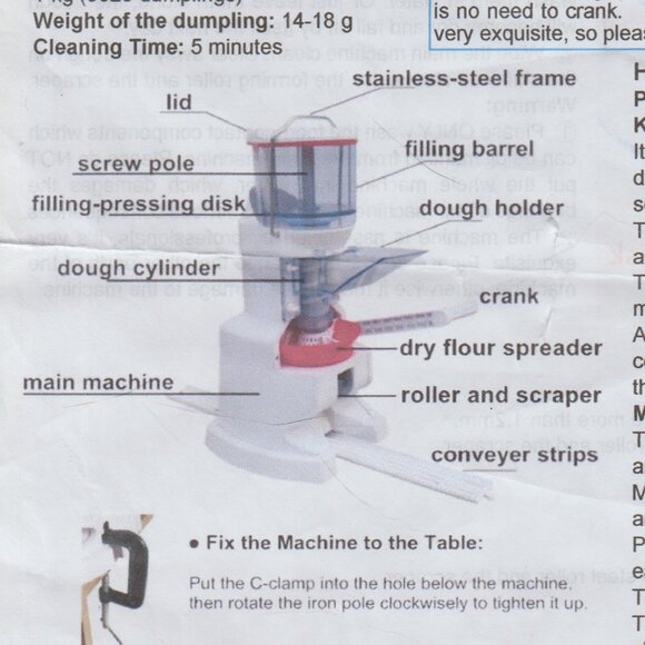 🥟 Manual Dumpling / Empanada Making Machine - NEW!!! - Picture 8 of 14